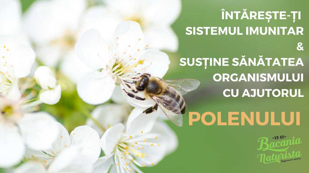 Intareste-ti imunitatea si sustine sanatatea organismului cu ajutorul polenului